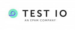 Test IO, an EPAM Company logo Test IO, an EPAM Company logo